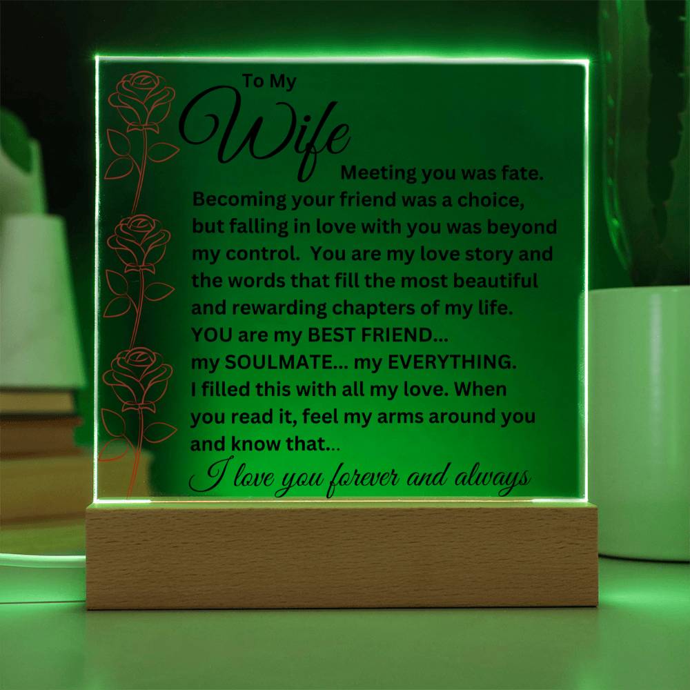 To My Wife