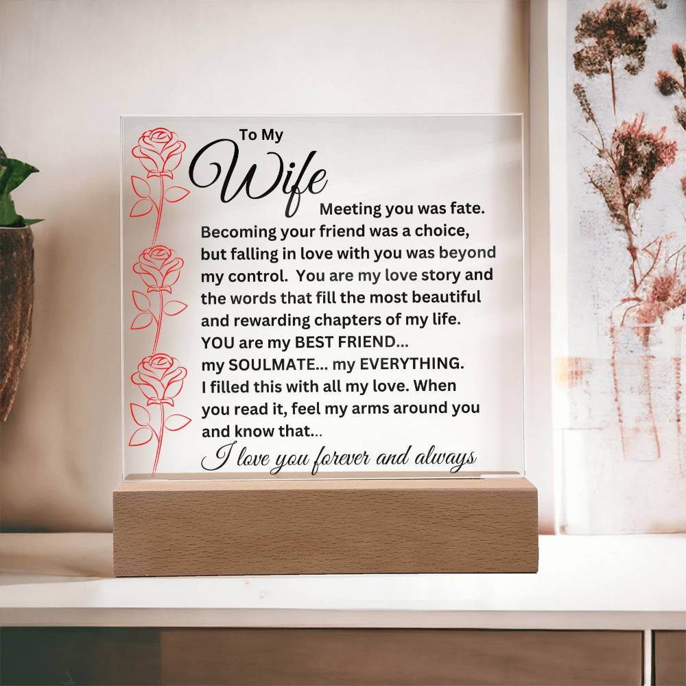 To My Wife